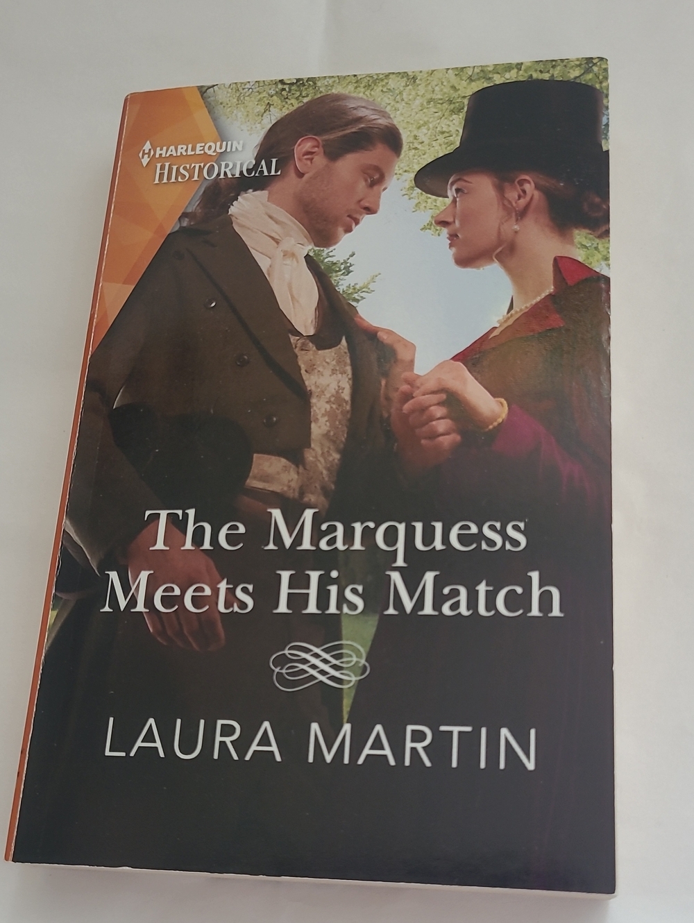 3/$5❤️Harlequin Historical: The Marquess Meets His Match - Purple & Black Cover